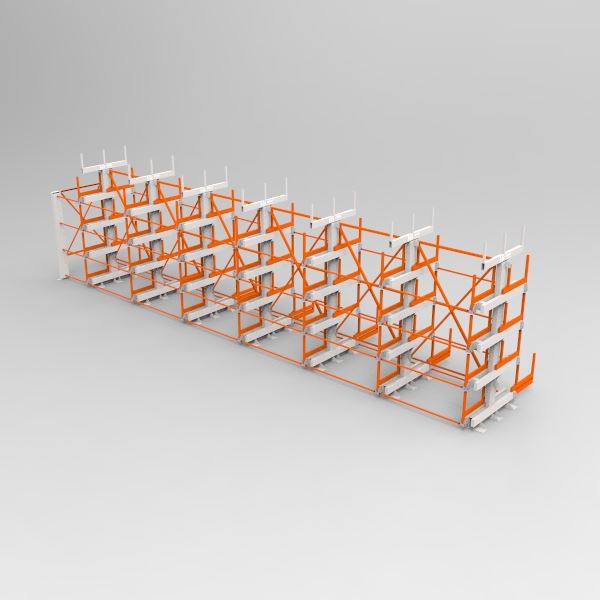 Roll Out Cantilever Rack for 12m Profile